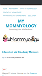 Mobile Screenshot of mymommyology.com